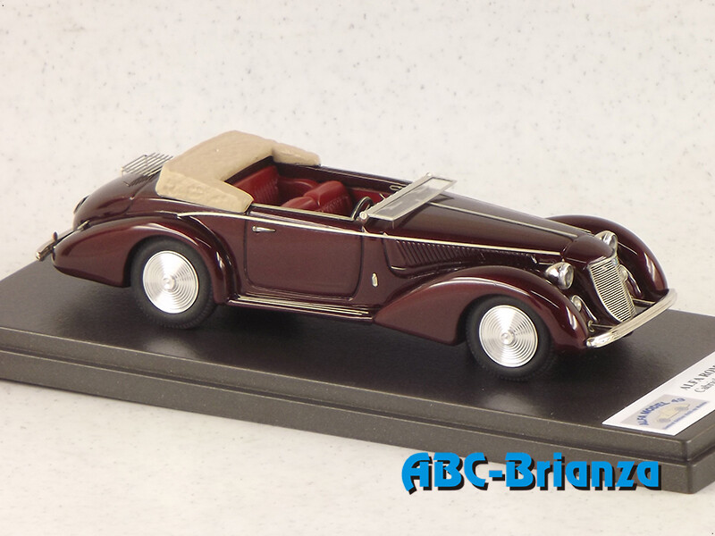 ALFA MODEL 43 AM43336 ALFA ROMEO 6C 2300B LUNGO CABRIOLET PININFARINA 1934