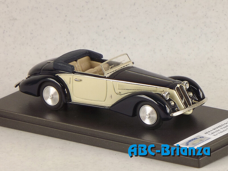 ALFA MODEL 43 AM43338 ALFA ROMEO 6C 2500B LUNGO 1937 VITTORIO EMANUELE III