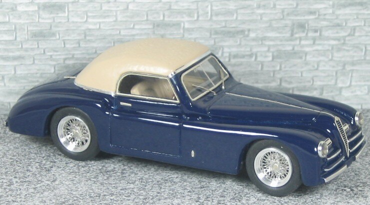 ALFA MODEL 43 AM43321 ALFA ROMEO 6C 2500 SS CABRIOLET PININFARINA  1949
