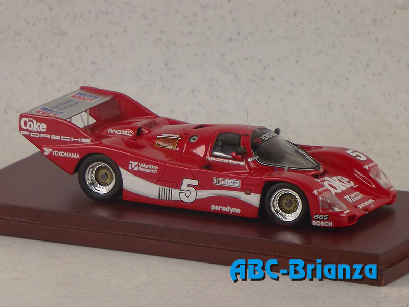 TRUE SCALE MODEL TSM09431 - TrueScale Porsche 962 Short Tail 1986 Sebring 12 Hours