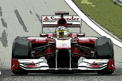 TAMEO TMK395 FERRARI 150° ITALIA G.P. CINA 2011 F.ALONSO- F. MASSA