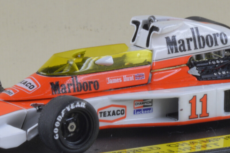 TAMEO WCT76 MCLAREN FORD M23 ITALIAN G.P. 1976 WORLD CHAMPION J.HUNT # 11