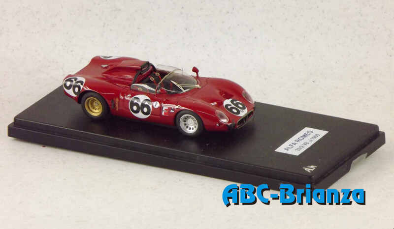 ALM026 ALFA ROMEO 33/2 12h SEBRING 1967 # 66 R.BUSINELLO-N.GALLI