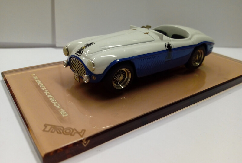 TRON TRO37 FERRARI 340 MM # 1 PALM BEACH 1962