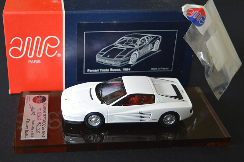 AMR1107 FERRARI TESTA  ROSSA 1984 SERIE EXPORT white