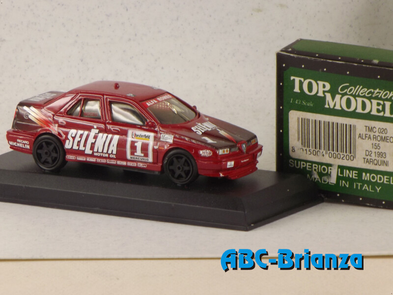 TOP MODEL TMC020 ALFA ROMEO 155 D2 1993 # 1 TARQUINI