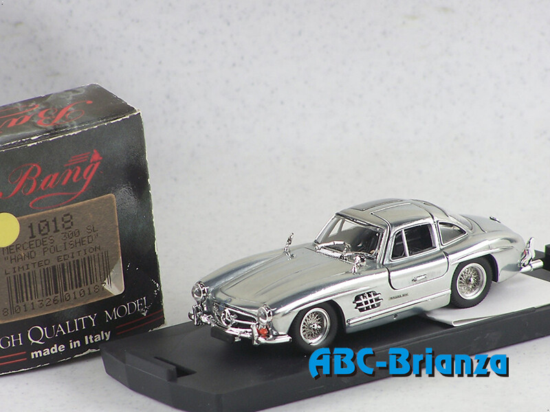 BANG 1018 MERCEDES 300 SL "HAND POLISHED" LIMITED EDITION