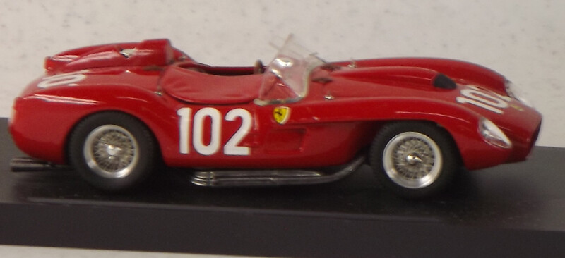 BANG7128 FERRARI 250 TR TARGA FLORIO 1958 # 102 RED
