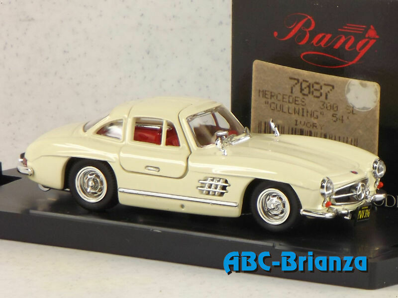BANG 7087 MERCEDES 300 SL GULLWING 54 AVORIO