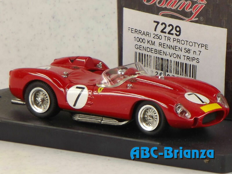 BANG 7229 FERRARI 250 TR PROTOTYPE 1000KM RENNEN 1958 #7