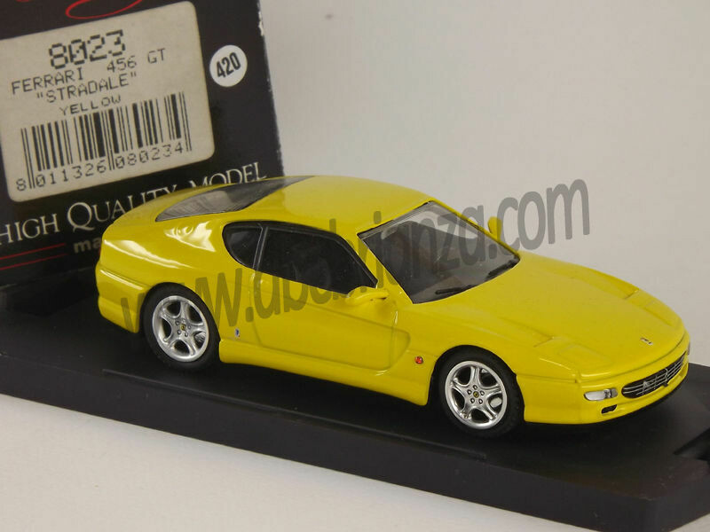 BANG 8023 FERRARI 456 GT ROAD YELLOW
