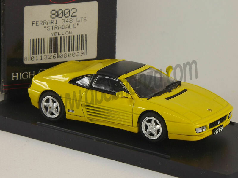 BANG 8002 FERRARI 348 GTS ROAD YELLOW