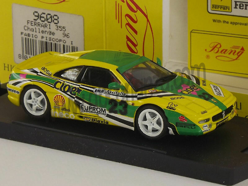 BANG 9608 FERRARI 355 CHALLENGE 1996 FABIO PISCOPO