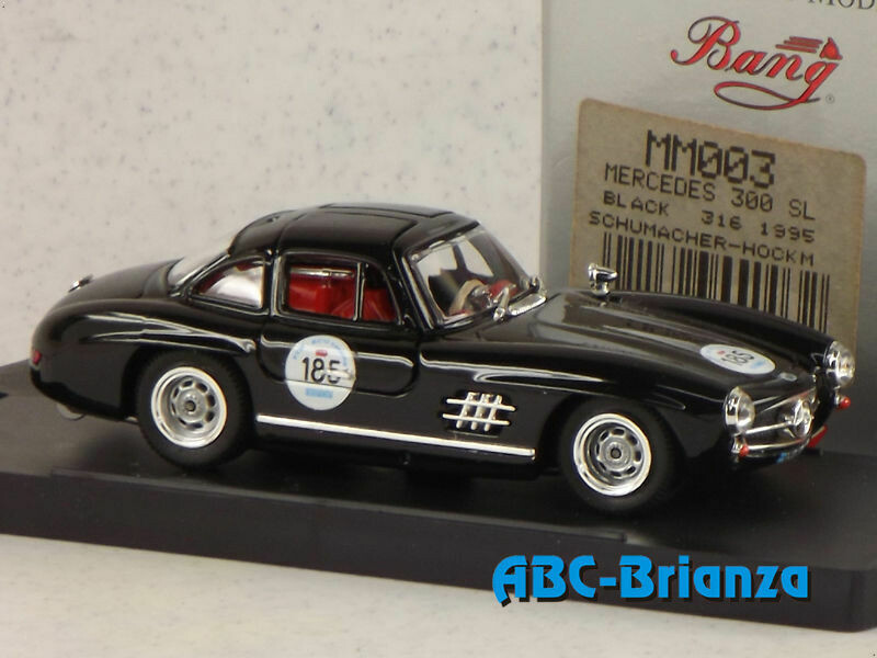 BANGMM003 MERCEDES 300SL MILLE MIGLIA 95