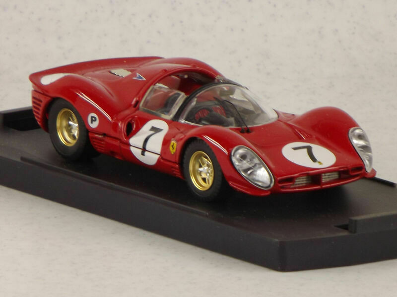 BANG 7121 FERRARI 330 P4S BRANDS HATCH RED