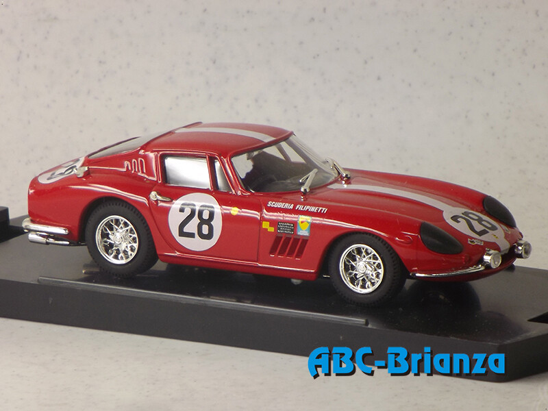 BOX8452 - BOX Ferrari 275 GTB 4 ''Le Mans 67''