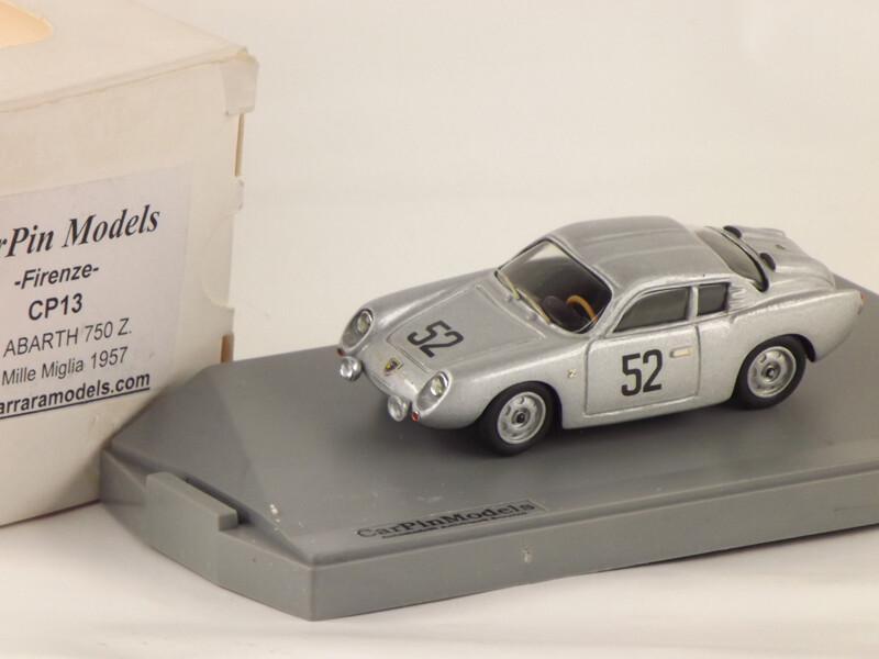 CARPIN13 FIAT ABARTH 750 ZAGATO MILLE MIGLIA 1957 # 52