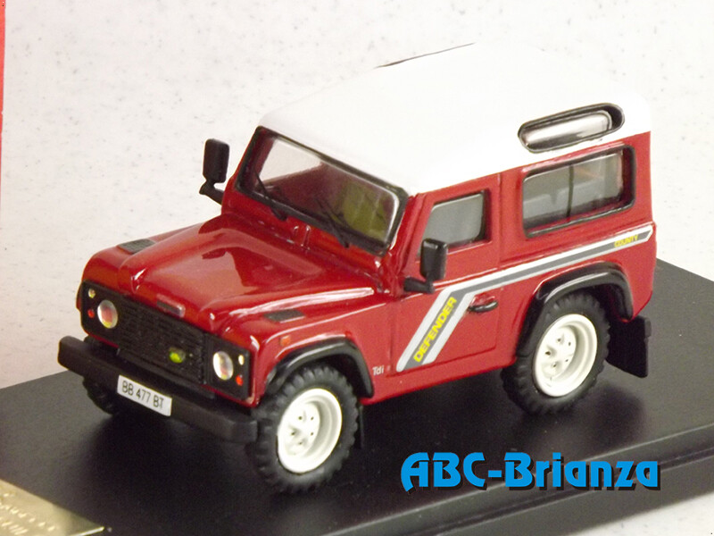 CB CBEXM13 LAND ROVER DEFENDER 90ROAD RED-WHITE