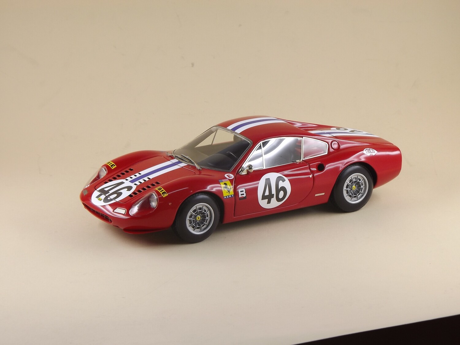 CARLO BRIANZA CBR06C FERRARI 246 GT DINO COUPE' COMPETIZIONE NART LE MANS 1972 # 46