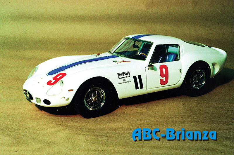 CARLO BRIANZA CBR08E FERRARI 250 GTO CH.4219 LAGUNA SECA 1964 N.9 FRANK CRANE