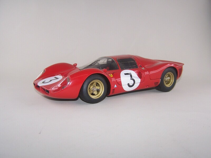 CARLO BRIANZA CBR11 FERRARI P4 VERSIONE MONZA 1967 N.3