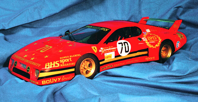 CARLO BRIANZA CBR13A FERRARI 512 BB CODA LUNGA N.70 PRANCING HORSE FARM LE MANS 1982