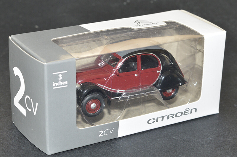 CITROEN191352 CITROEN 2CV CHARLESTON 1987  bordeaux-noir