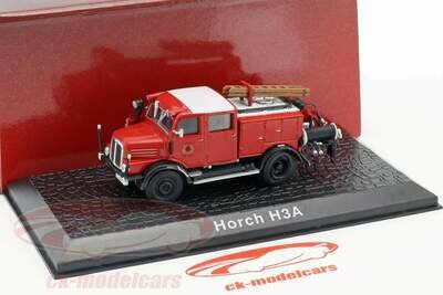ALTAS7147011 Horch H3A vigili del fuoco TLF 15 anno di costruzione 1952 rosso SCALA1-72