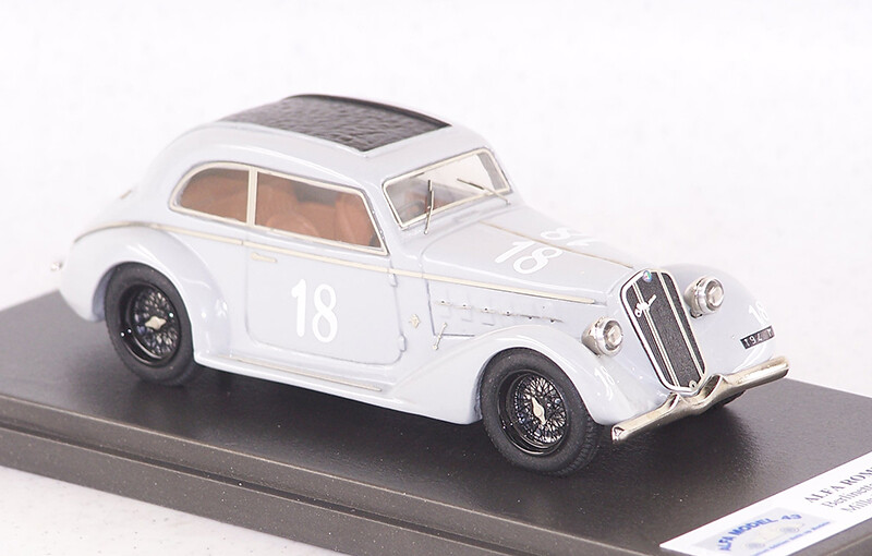 ALFA MODEL 43 AM43346 ALFA ROMEO ROMEO 6C 2300B TOURING MILLE MIGLIA 1937 # 18
