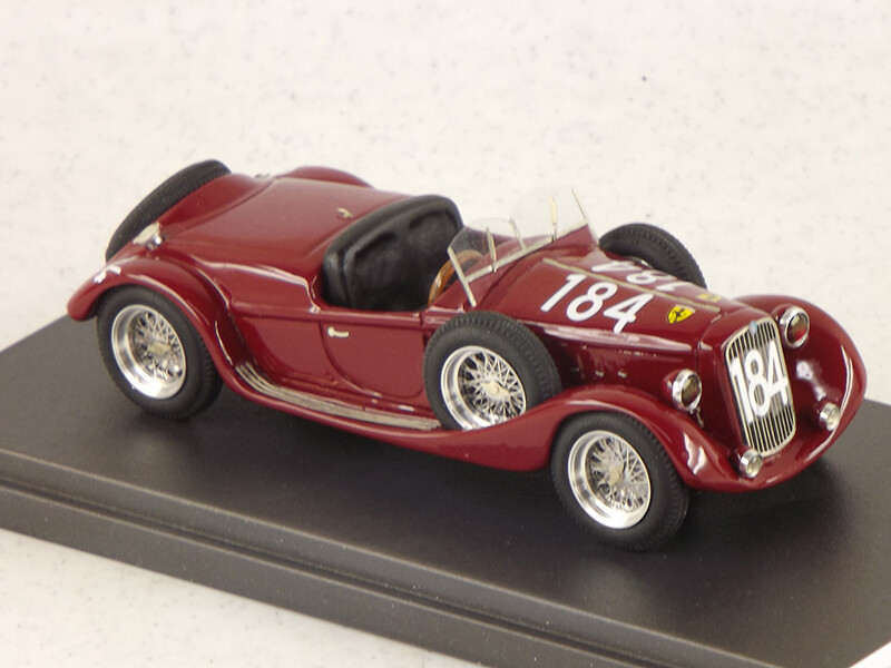 ALFA MODEL 43 AM43360 Alfa Romeo 6c 2300 Spyder Brianza - Giro d'Italia1934 #184 - 2a Class. 01