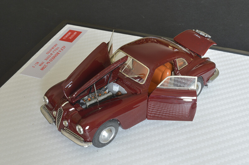 ALFA MODEL 43  AM43AM04M  ALFA ROMEO 6C 2500 VILLA D'ESTE 1950 - MAROON