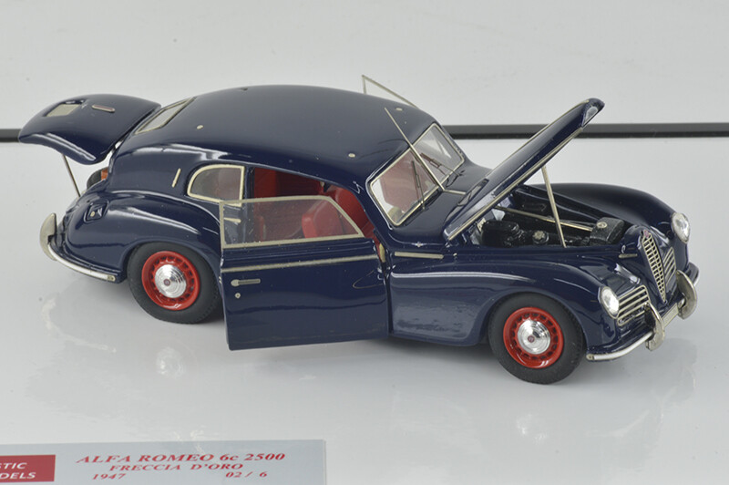 ALFA MODEL 43 AM43AM03BL - ALFA ROMEO 6C 2500 FRECCIA D'ORO 1947 BLUE