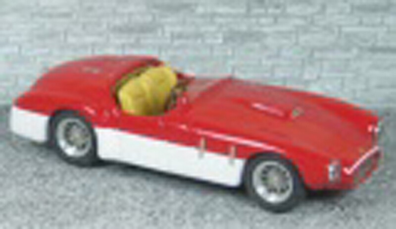 ALFA MODEL 43  AM43F12 FERRARI 166 MM OBLIN #0300M STREET RED-WHITE