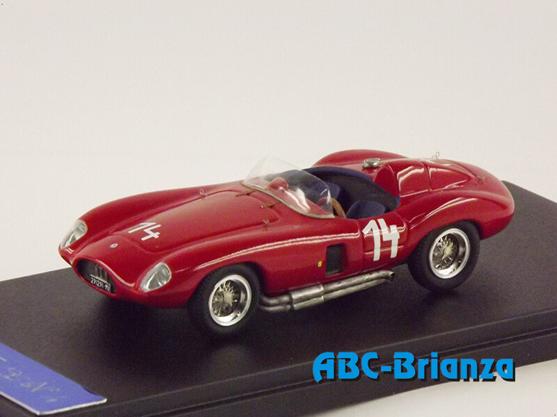F43 F43M296B MASERATI A6GCS Scaglietti 14 Aspern 1958 Rudi Grimas