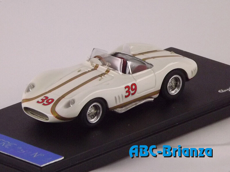 F43 F43M276 MASERATI 200 SI # 39 2° Cocoa Airport 1959 David Lane