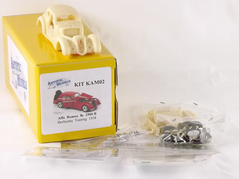 ALFA MODEL 43 AM43KAM02 ALFA ROMEO 8C 2900 B BERKINETTA TOURING 1938