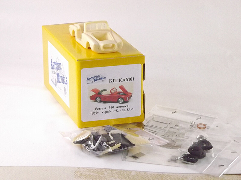ALFA MODEL 43 AM43KAM01 FERRARI 340 AMERICA CABRIOLET VIGNALE 1951 OPEN