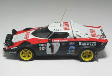 ARENA AREM285 - LANCIA STRATOS GR.4 PIRELLI WORLD RALLY '78 MONTE-TDC-RAC-S.REMO
