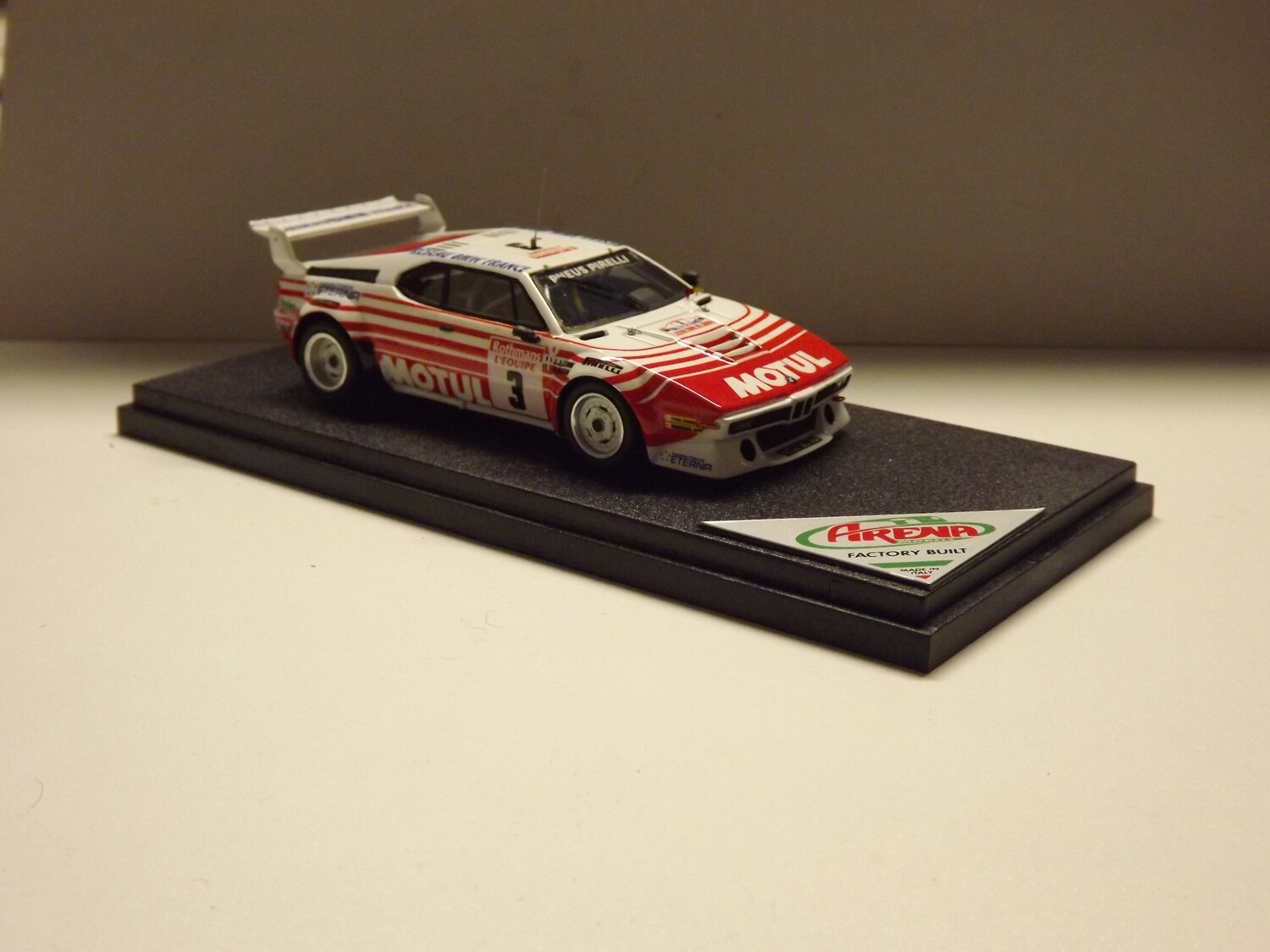 ARENA AREM185 BMW M1 GR4 MOTUL RALLIES 1983