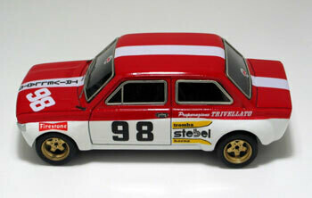ARENA AREM314A - FIAT 128 1100 GR.2 MONZA '73 TEAM TRIVELLATO N.98 DONA'