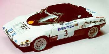 ARENA AREM210 - L.STRATOS GR.4 CHEQ.FLAG SCOTTISH 1976