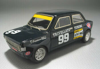 ARENA AREM312 - FIAT 128 1100 GR.2 MONZA '73 TEAM TRIVELLATO N. 99 CRASSEVIG