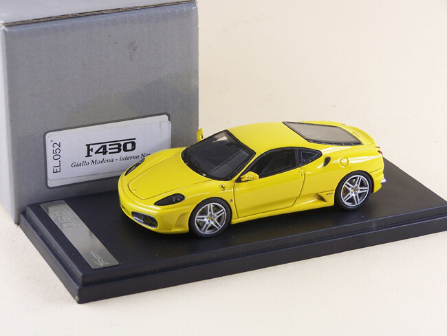 RACING 43 RKEL052 Ferrari F430 Giallo Modena interno Nero