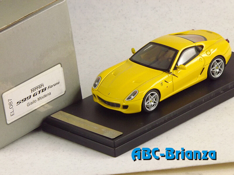 RACING 43 RKEL087 FERRARI 599 GTB FIORANO GIALLO MODENA