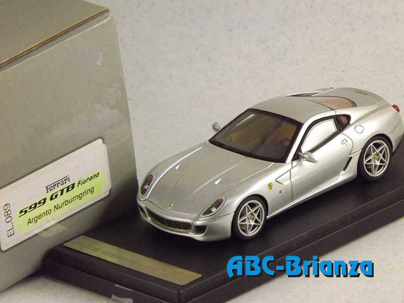 RACING 43 RKEL089 599 GTB FIORANO  SILVER