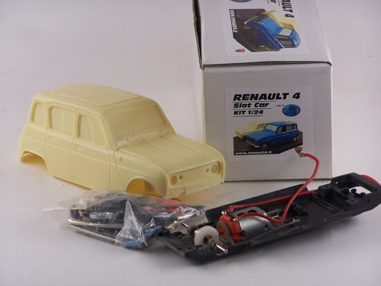BERMAT BERK2406 RENAULT 4 SLOT CAR SCALA 1/24