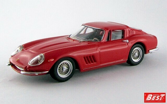 BEST9001-2 FERRARI 275 GTB4 COUPE' rosso red