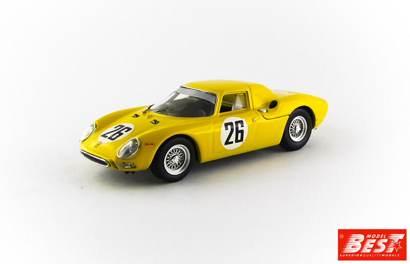 BEST9010-2 FERRARI 250 LM - 24 Hours Le Mans 1965 - Dumay/Gosselin #26 - R.R: 2nd