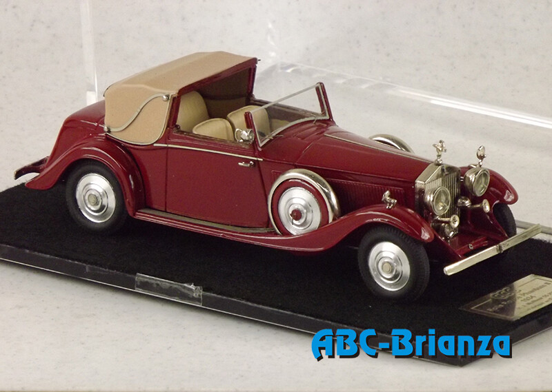 CCCM192 ROLLS ROYCE 55RY PHANTOM II CARROSSEE MULLINER 1934