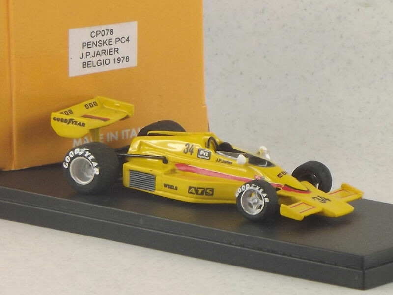 CP MODEL CPM078 PENSKE PC4 J.P. JARRIER BELGIO